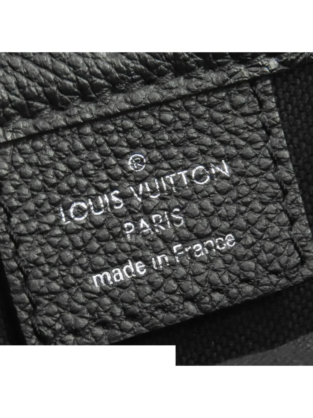 Louis Vuitton with Holes PM Noir Black Monogram Empreinte Rei Kawakubo